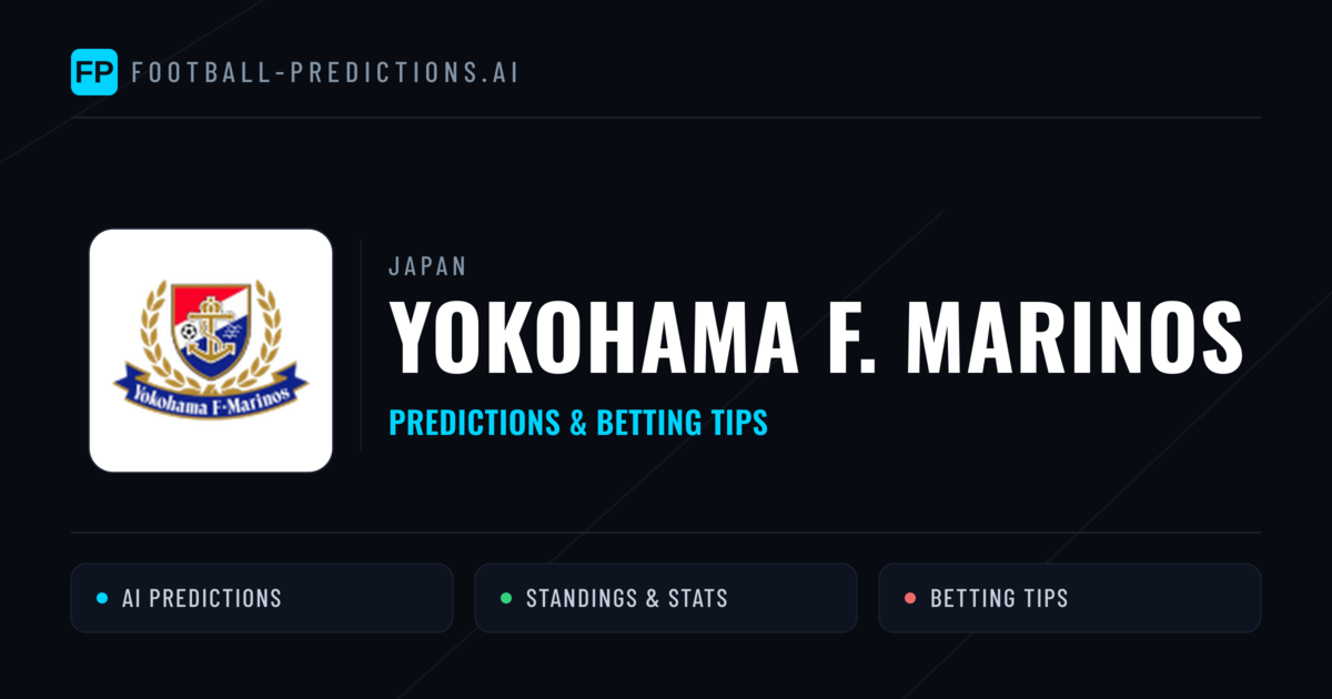 Yokohama F. Marinos Predictions & Stats