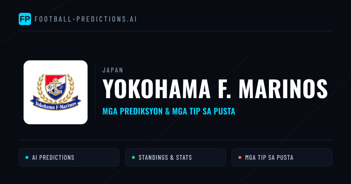 Yokohama F. Marinos Predictions & Stats