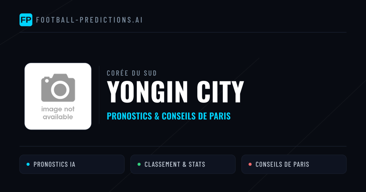 Yongin City Pronostics & Statistiques
