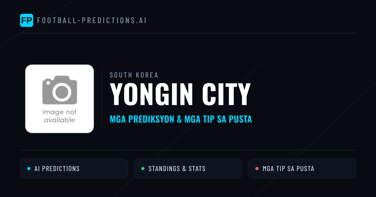 Yongin City Predictions & Stats