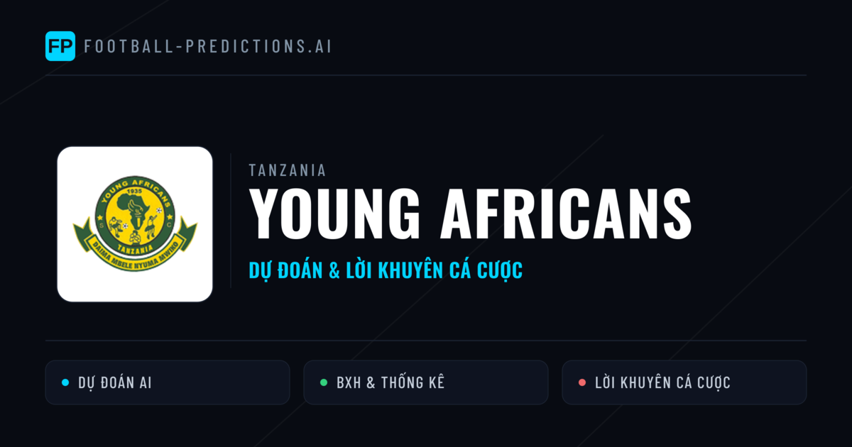 Young Africans Dự đoán & Thống kê