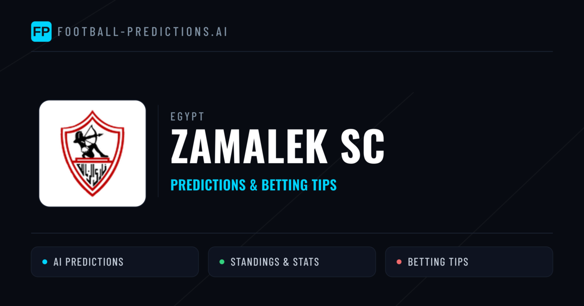 Zamalek SC Predictions & Stats