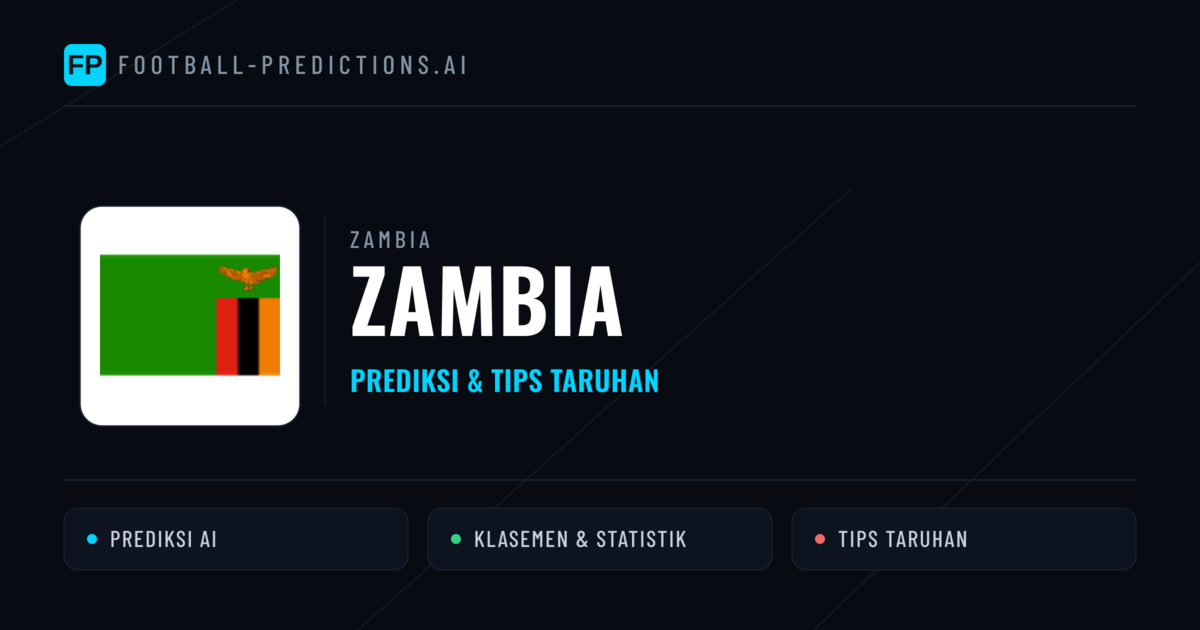 Zambia Prediksi & Statistik Piala Dunia