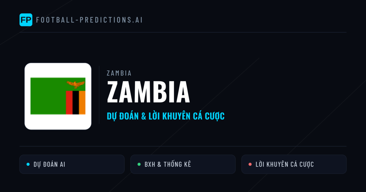 Zambia Dự đoán & Thống kê