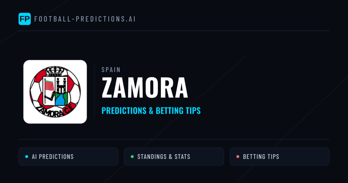 Zamora Predictions & Stats