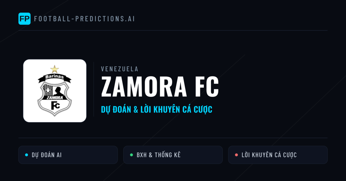 Zamora FC Dự đoán & Thống kê