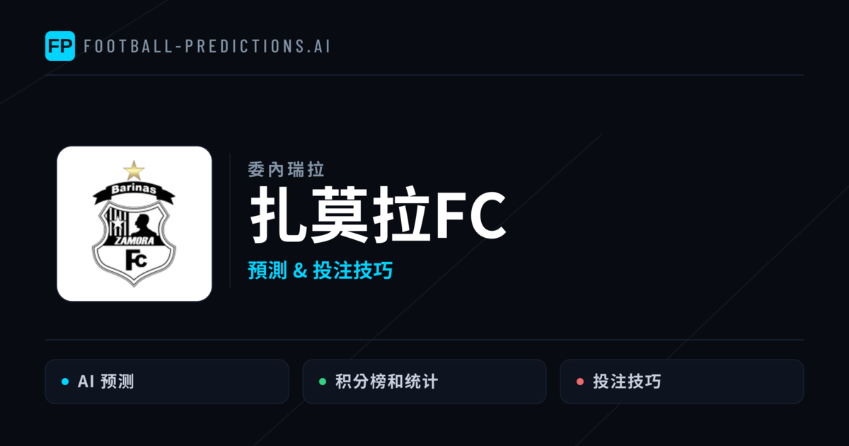 扎莫拉FC 運彩分析|足球預測與數據