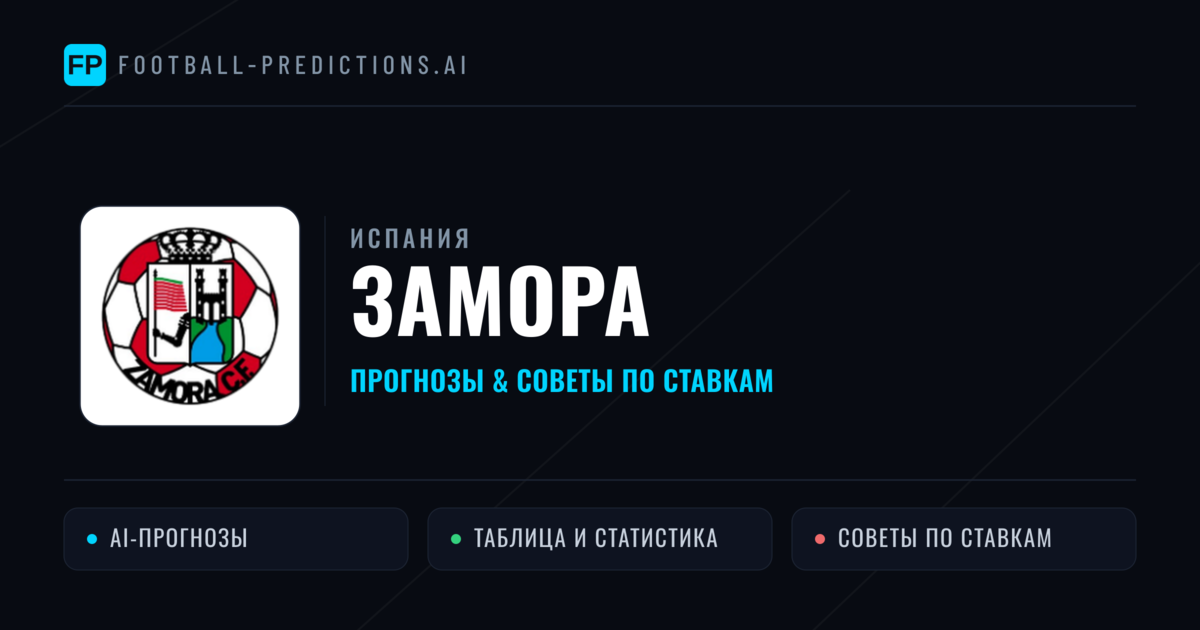 Замора прогнозы и статистика