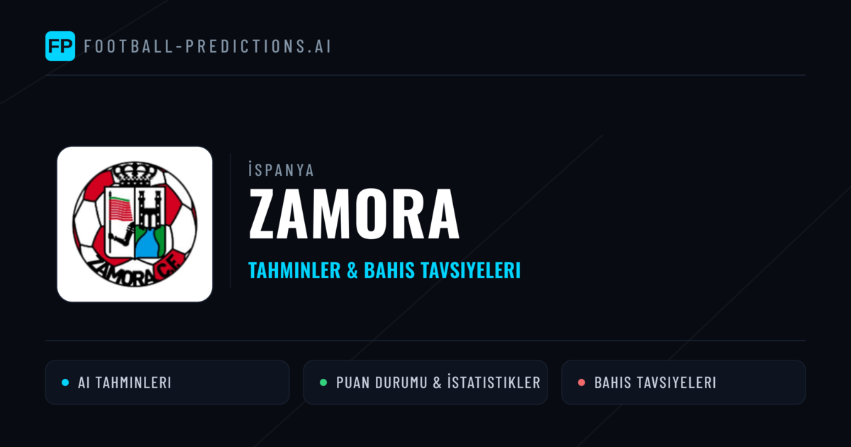 Zamora Tahminleri & İstatistikler