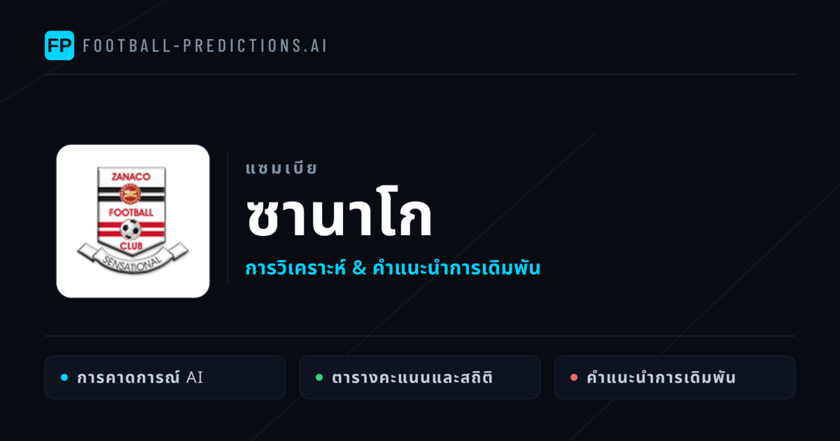 ซานาโก การวิเคราะห์และสถิติ
