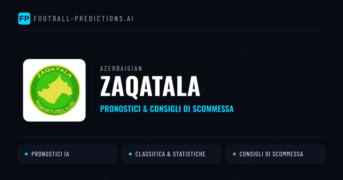 Pronostici e Statistiche Zaqatala