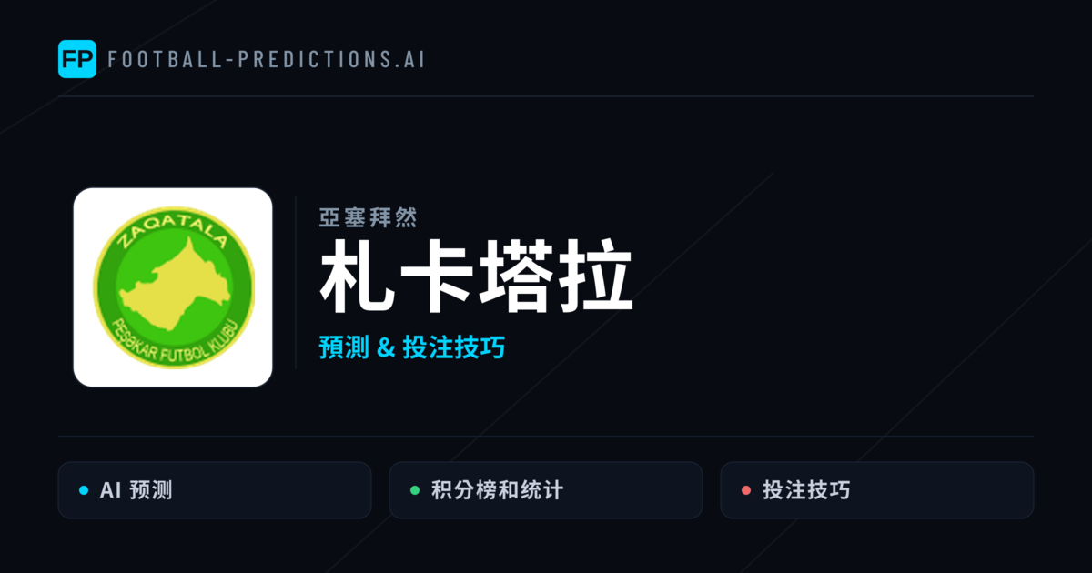札卡塔拉 運彩分析｜足球預測與數據