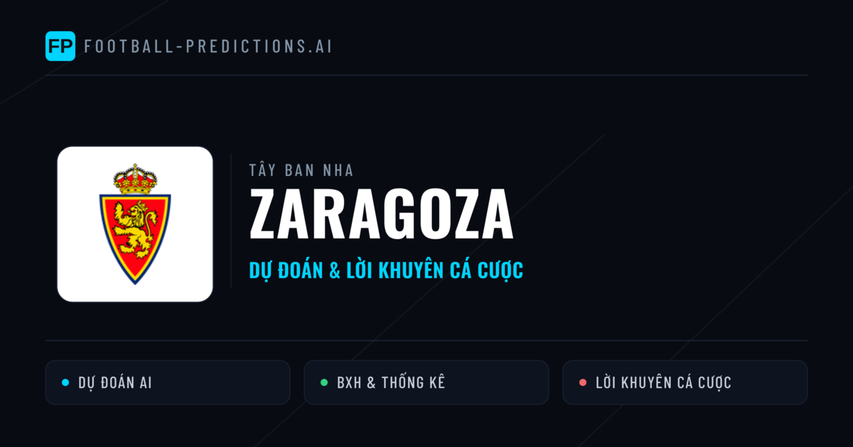 Zaragoza Dự đoán & Thống kê
