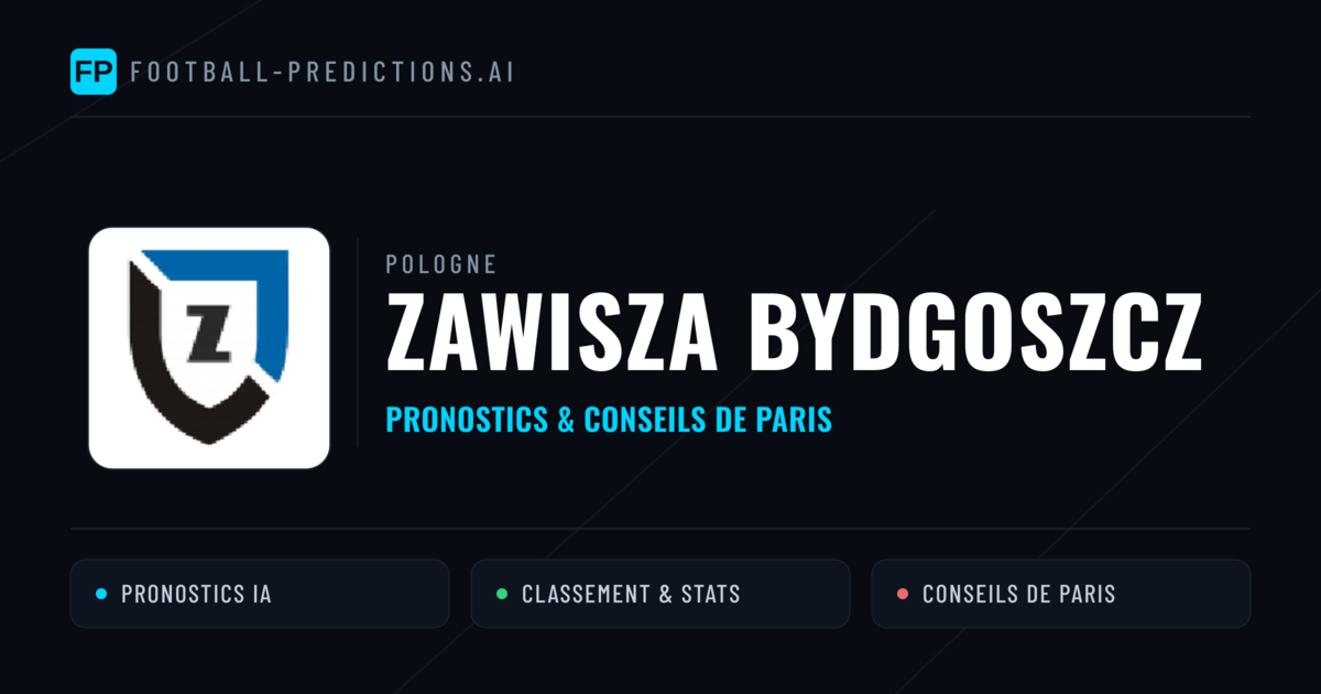 Zawisza Bydgoszcz Pronostics & Statistiques