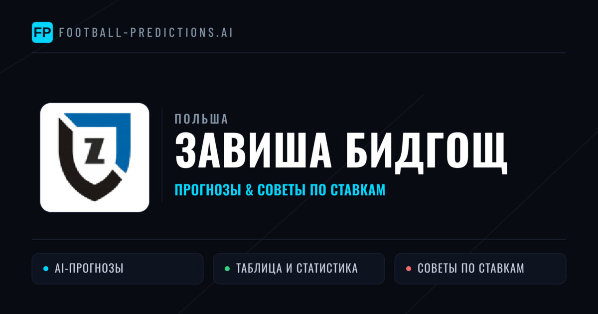 Завиша Бидгощ прогнозы и статистика
