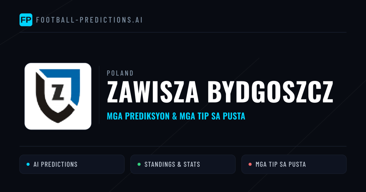 Zawisza Bydgoszcz Predictions & Stats