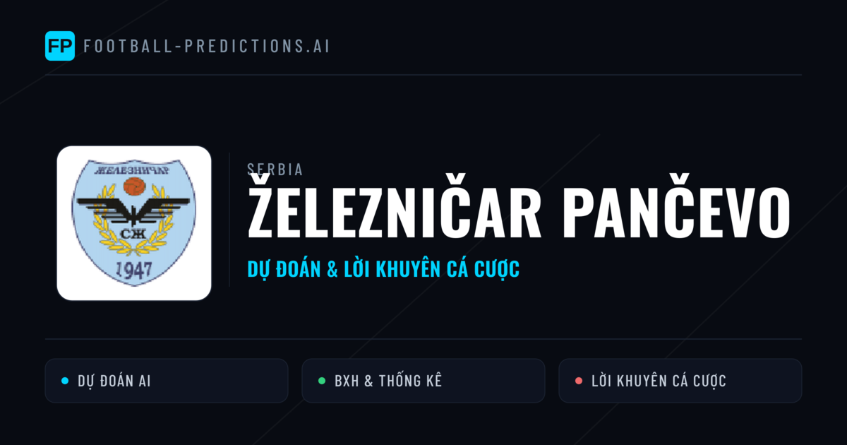 Železničar Pančevo Dự đoán & Thống kê