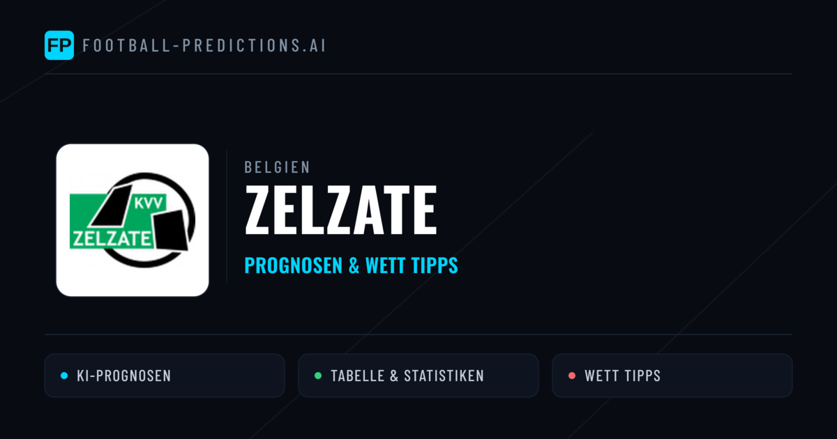 Zelzate Prognosen & Statistiken