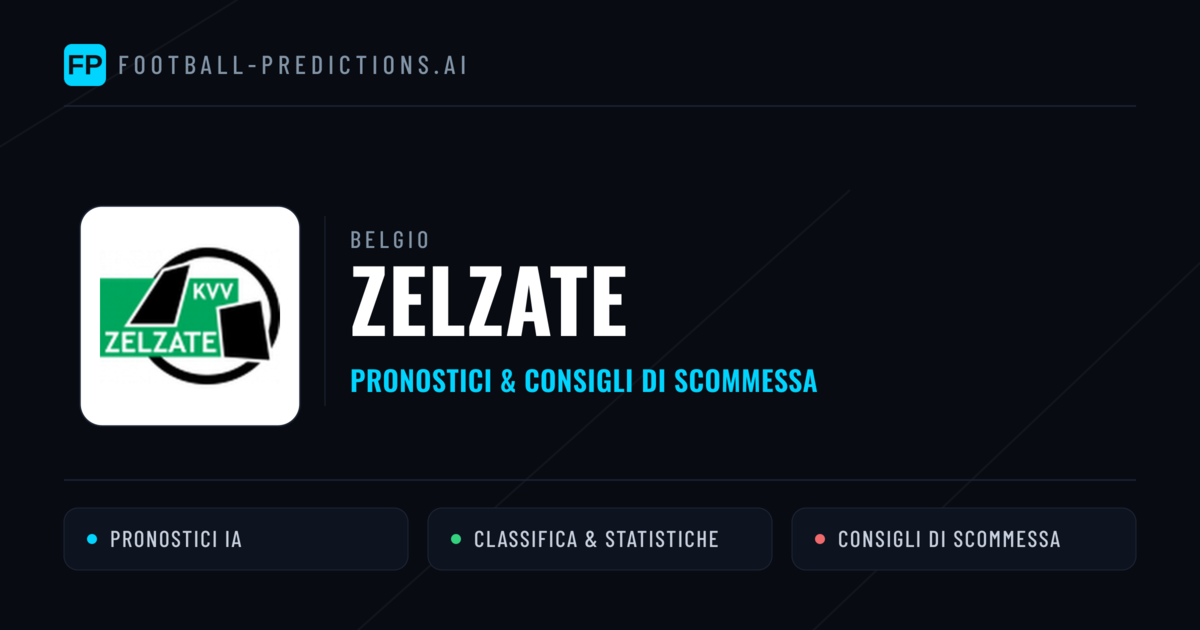 Pronostici e Statistiche Zelzate