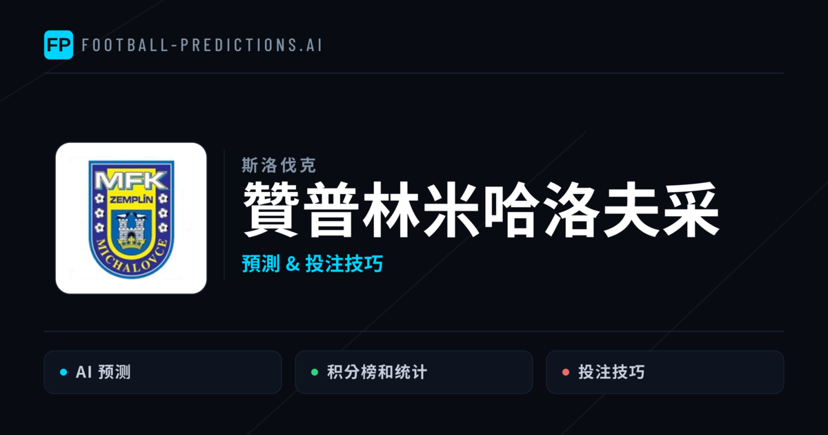 贊普林米哈洛夫采 運彩分析｜足球預測與數據