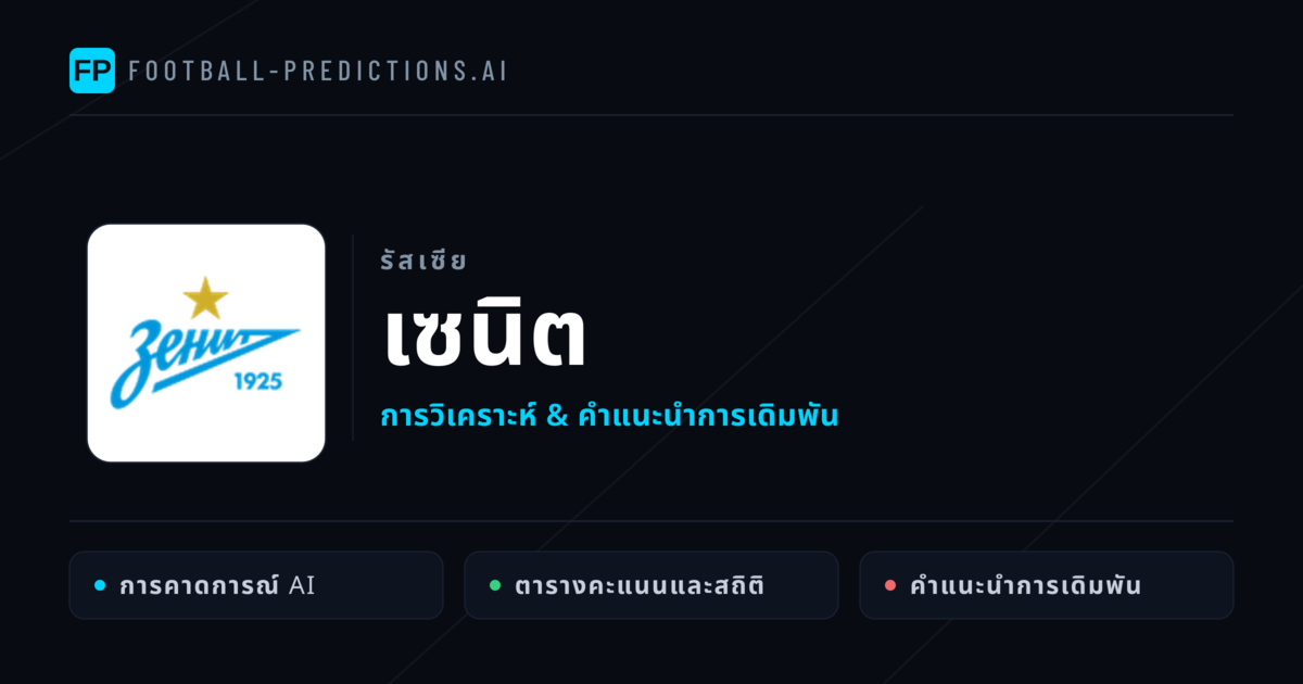 เซนิต การวิเคราะห์และสถิติ