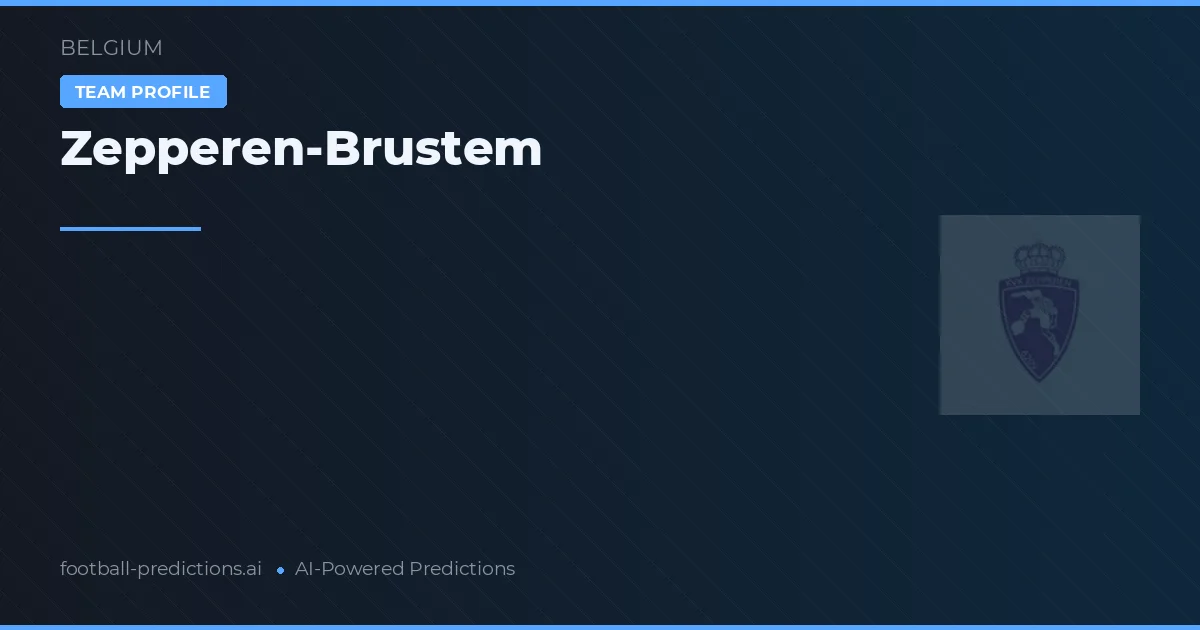 Zepperen-Brustem Predictions & Stats
