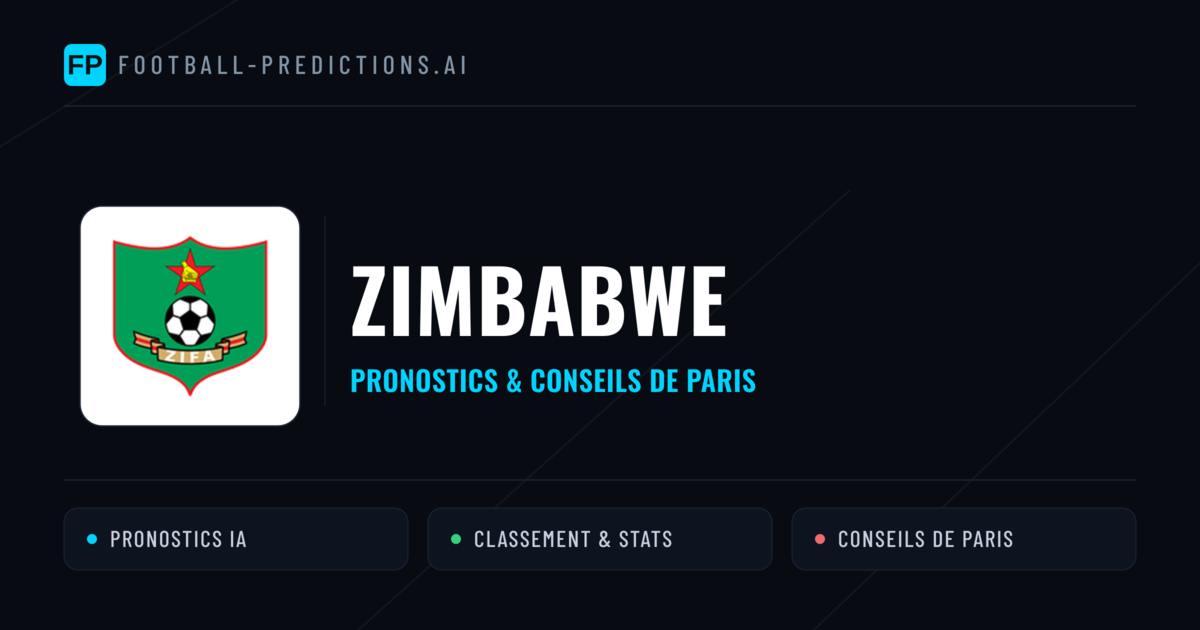 Zimbabwe Pronostics & Statistiques