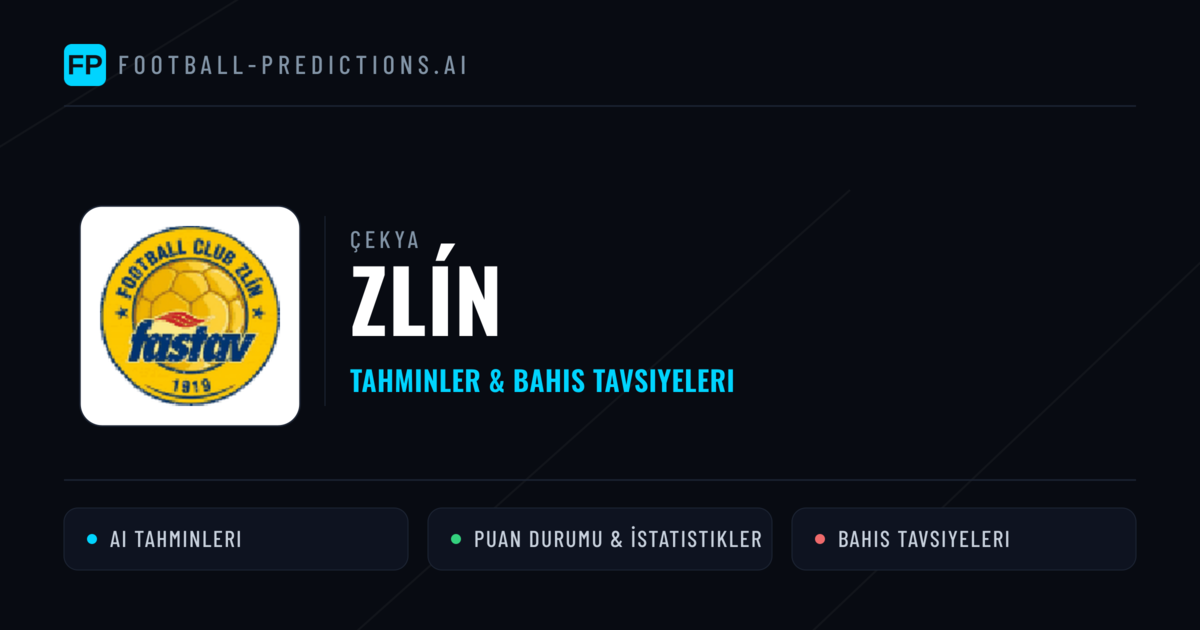 Zlín Tahminleri & İstatistikler