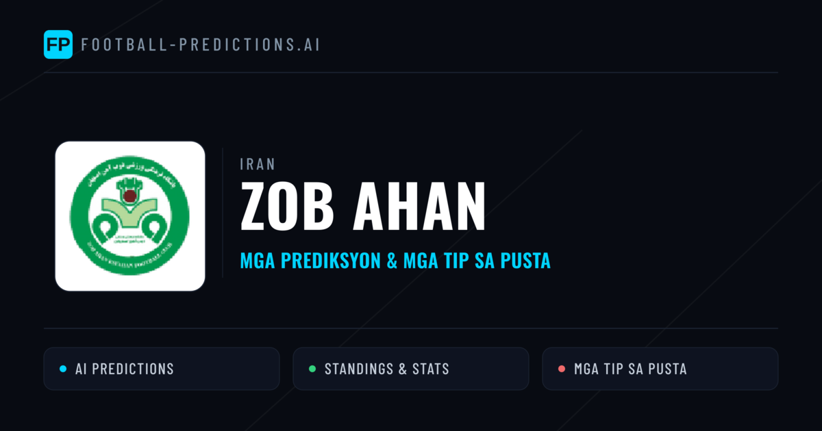 ZOB Ahan Predictions & Stats