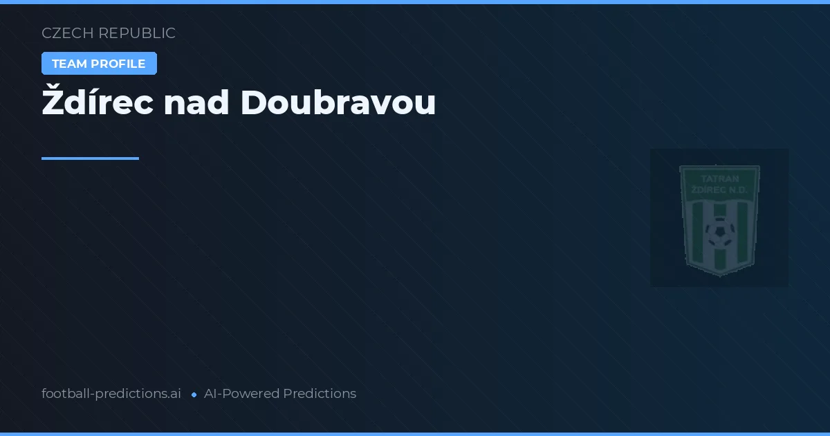 Ždírec nad Doubravou Predictions & Stats